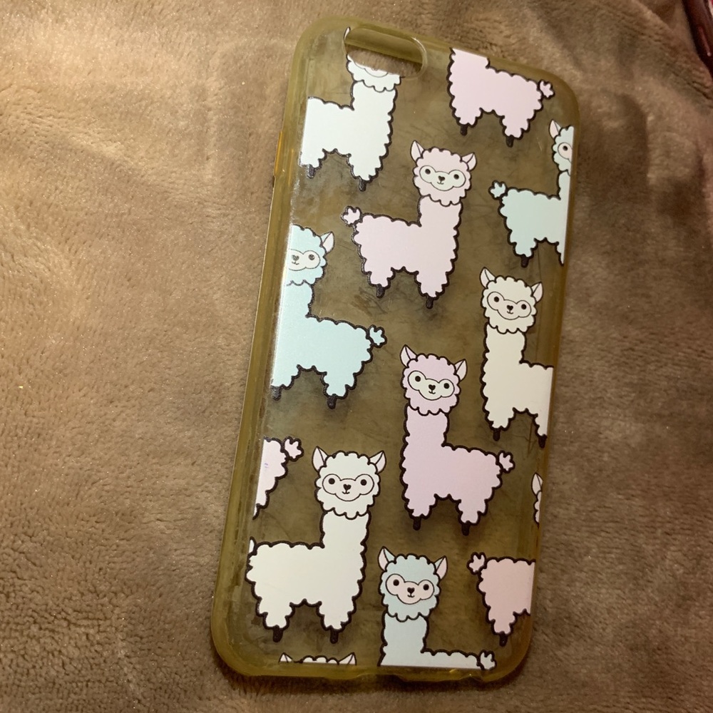 Cute llama iPhone 6 phonecase